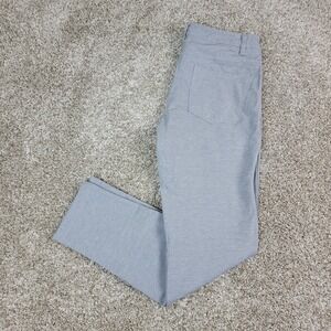BYLT Premium Basics Everyday Pant 2.0 Mens Medium Solid Gray Stretch Pants
